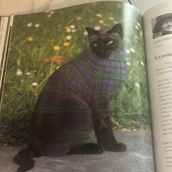 Colorful Vintage Cat Art Print Book Home Decor “Why Paint Cats” - Picture 14 of 15